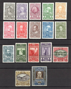 1910 Austria (CV $650, Full Set, Signed)