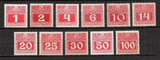 1908-13 Austria (CV $110, Full Set)