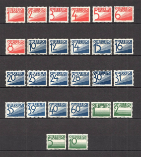 1925-34 Austria (CV $780)