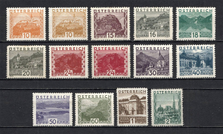 1929-30 Austria (CV $650, Full Set, MH/MNH)