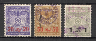 Germany Police Revenue Stamps (Canceled)