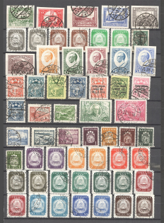 Latvia Group of Stamps (2 Scans, Canceled)