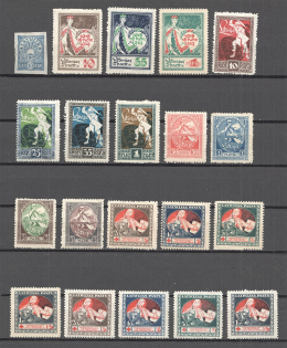 1919-39 Latvia (2 Scans, Full Sets)
