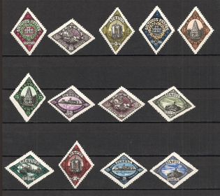 1923 Lithuania (CV $65, Full Set)