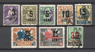 1922 Lithuania (CV $105, Canceled)