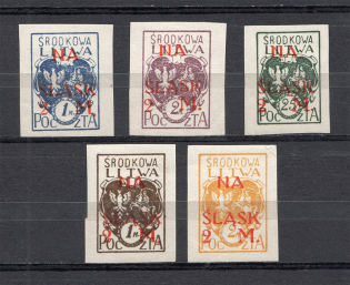 1921 Central Lithuania Civil War (CV $15)