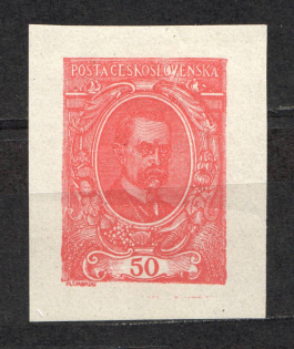 1920 Czechoslovakia `50` (Essay, Probe, Proof)