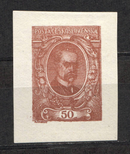 1920 Czechoslovakia `50` (Essay, Probe, Proof)