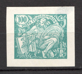1920 Czechoslovakia `100` (Essay, Probe, Proof)