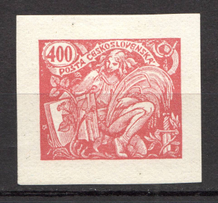 1920 Czechoslovakia `400` (Essay, Probe, Proof)