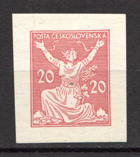 1920-22 Czechoslovakia `20` (Essay, Probe, Proof)