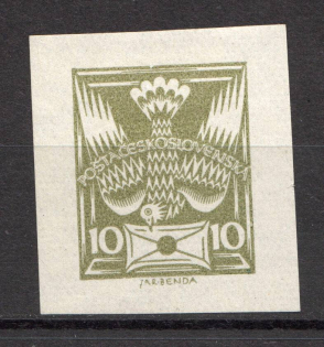 1920-25 Czechoslovakia `10` (Essay, Probe, Proof)