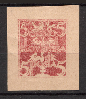 Czechoslovakia `5` (Essay, Probe, Proof)