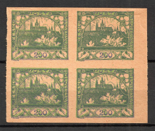 1918-19 Czechoslovakia Different Denomination (Probe, Proof, Multipy Printing, MNH)