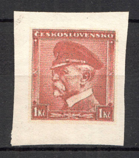 1938 Czechoslovakia 1 Kc (Probe, Proof, Signed)