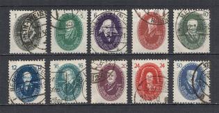 1950 German Democratic Republic GDR (CV $200, Full Set, Canceled)