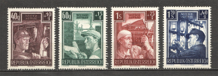 1951 Austria (CV $80, Full Set)