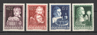 1949 Austria (CV $80, Full Set, MNH)