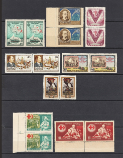 1956 USSR Collection (Pairs, Full Sets, MNH)