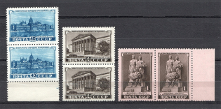 1951 Hungarian Peoples Republic, Soviet Union USSR (Pairs, MNH)