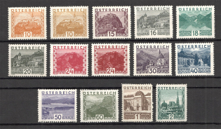 1929 Austria (CV $600, Full Set)