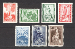 1937 Latvia (Full Set, CV $15, MNH)