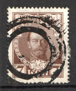 Kiev - Mute Postmark Cancellation, Russia WWI (Mute Type #511)