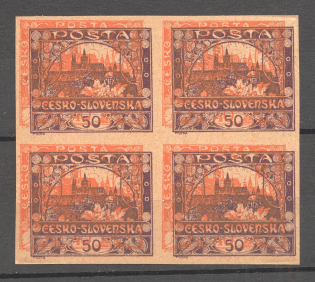1918-19 Czechoslovakia Different Denomination (Probe, Proof, Multiply Printing, MNH)
