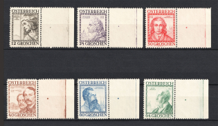 1934 Austria (CV $155, Full Set, MNH)