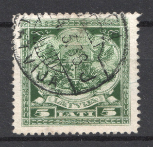 1933 Latvia Cancellation Latvia (CV $35, Full Set)