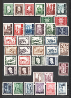 1946-49 Austria Collection (CV $90, Full Sets, MNH/MH)