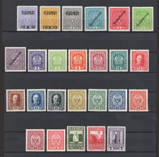 1908-19 Austria Collection (CV $60, Full Sets)