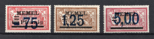 1922 Memel, Germany (Full Set)