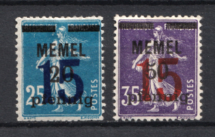 1921 Memel, Germany (Full Set)