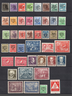 1948-49 Soviet Russian Zone of Occupation, Germany (Full Sets)