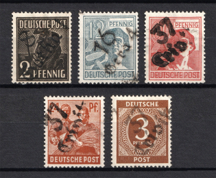 1948 Emergency Issue, Soviet Russian Zone of Occupation, Germany