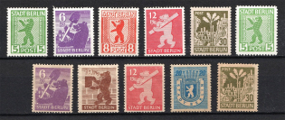 1945 Berlin and Brandenburg, Soviet Russian Zone of Occupation, Germany