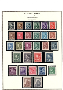 1939-45 Bohemia and Moravia, Germany (Collection, 9 Scans, MH/Canceled)