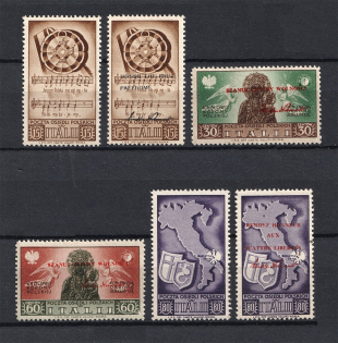 1946-47 Polish Corps in Italy (MNH/MLH)