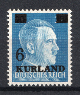 1945 6/20pf Occupation of Kurland, Germany (MNH)