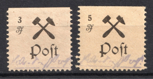 1945 Grossraschen, Local Mail, Soviet Russian Zone of Occupation, Germany (Type III, CV $50)
