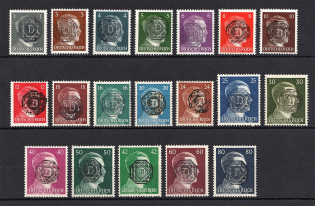 1945 Lobau, Local Mail, Soviet Russian Zone of Occupation, Germany (Signed, CV $475)