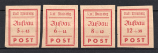 1946 Strausberg, Local Mail, Soviet Russian Zone of Occupation, Germany (Full Set)