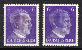 Hitler Overprints, Local Mail, Soviet Russian Zone of Occupation, Germany