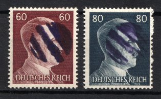 Hitler Overprints, Local Mail, Soviet Russian Zone of Occupation, Germany
