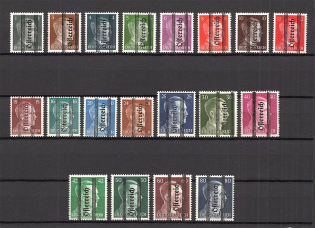 1945 Austria on Reich Stamps (CV $130, Full Set)