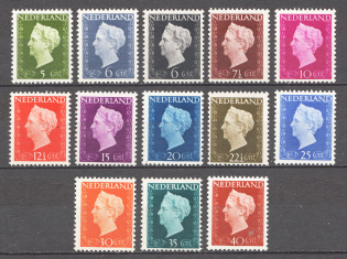 1947-48 Netherlands CV 110 EUR (Full Set, MNH/MH)