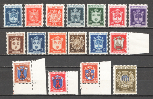 1945-46 San Marino CV 65 EUR (Full Set, MNH/MLH)