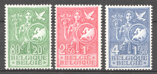 1953 Belgium CV 65 EUR (Full Set)