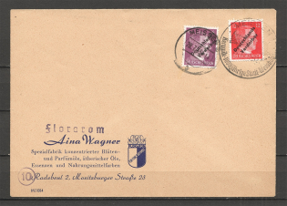 1945 Germany Soviet Russian Occupation Zone Meissen Lokal souvenir card CV 80 EUR